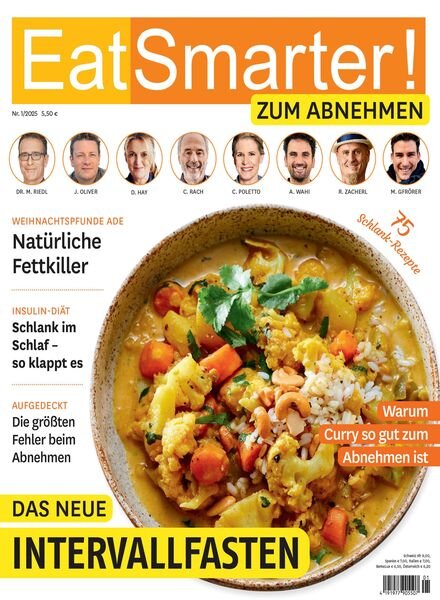 EatSmarter! – Januar 2025 Cover