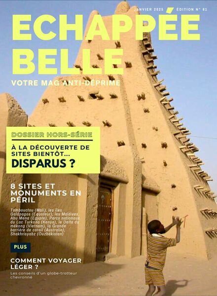 Echappee Belle Magazine – Janvier 2025 Cover