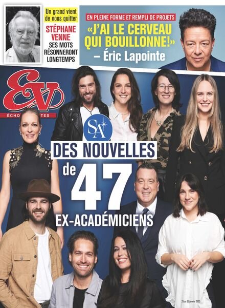 echos Vedettes – 25 Janvier 2025 Cover