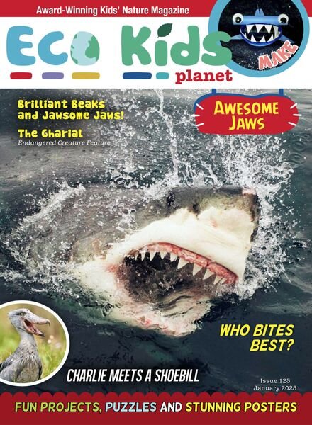Eco Kids Planet Magazine – January 2025 Cover