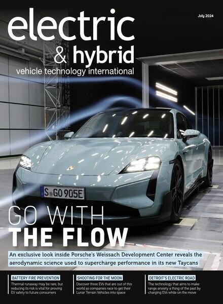 Electric & Hybrid Vehicle Technology International – July 2024 Cover