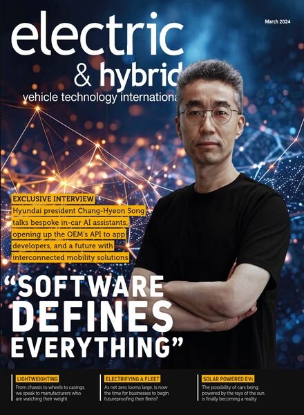 Electric & Hybrid Vehicle Technology International – March 2024 Cover