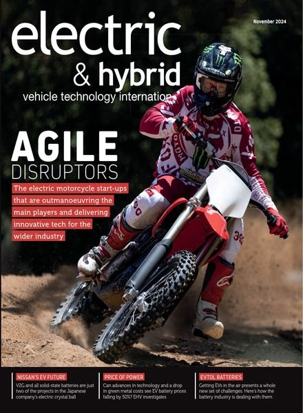 Electric & Hybrid Vehicle Technology International – November 2024 Cover