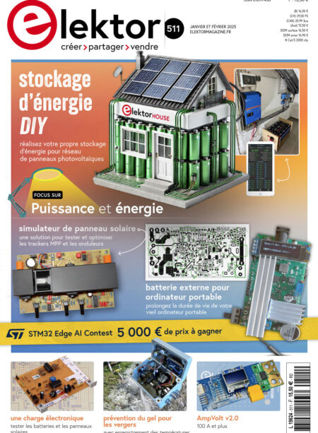 Elektor France – Janvier-Fevrier 2025 Cover
