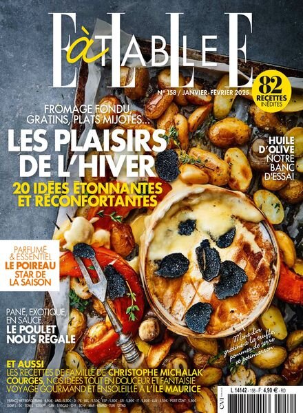 Elle a Table N158 – Janvier-Fevrier 2025 Cover