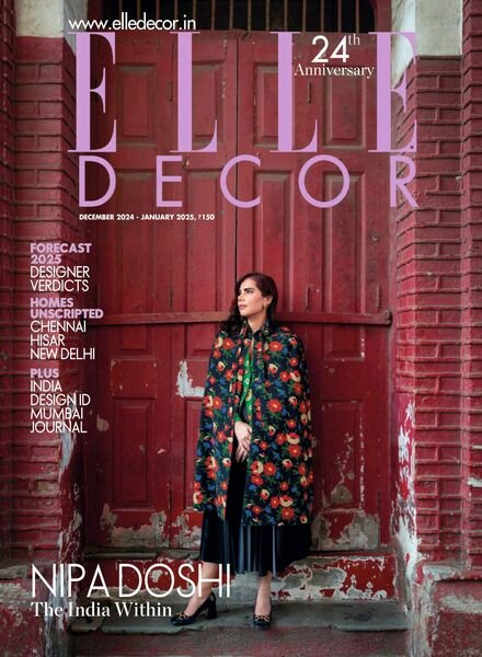 Elle Decor India – December-January 2025 Cover