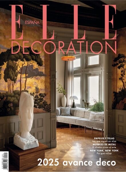 Elle Decoration Espana – Febrero 2025 Cover