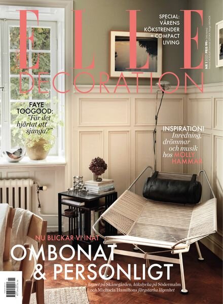 Elle Decoration Sweden – Januari 2025 Cover