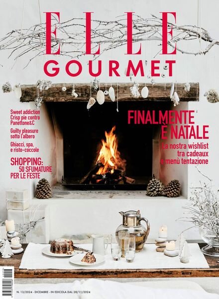 Elle Gourmet Italia – Dicembre 2024 Cover