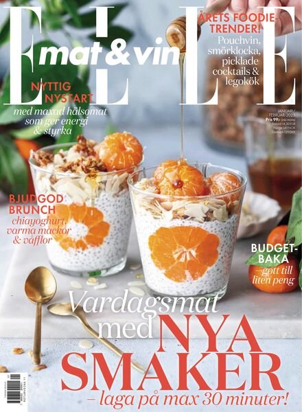 Elle Mat & Vin – Januari 2025 Cover