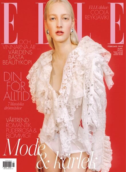 Elle Sverige – Februari 2025 Cover