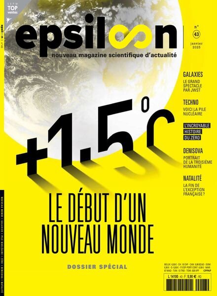 Epsiloon – Janvier 2025 Cover
