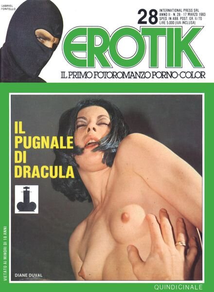 Erotik – N 28 17 Marzo 1983 Cover