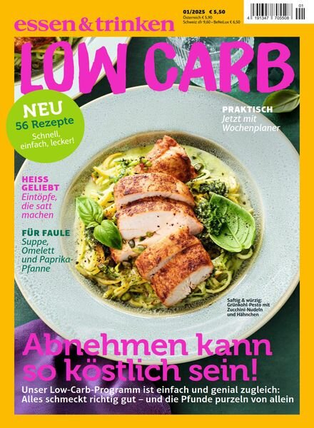 Essen & Trinken Fur jeden Tag – Nr 1 2025 Cover