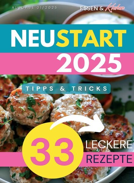 Essen und Kochen Tipps und Tricks – 3 Januar 2025 Cover