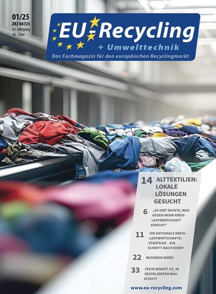 EU-Recycling – Januar 2025 Cover