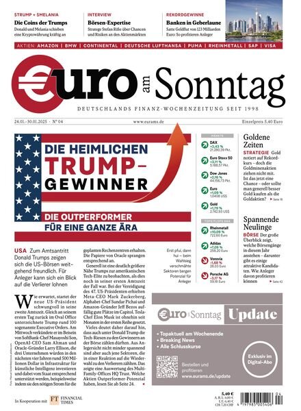 Euro am Sonntag – 24 Januar 2025 Cover
