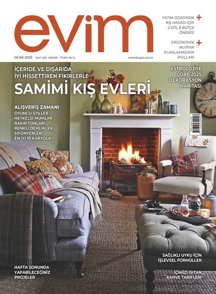 Evim – 31 Aralik 2024 Cover