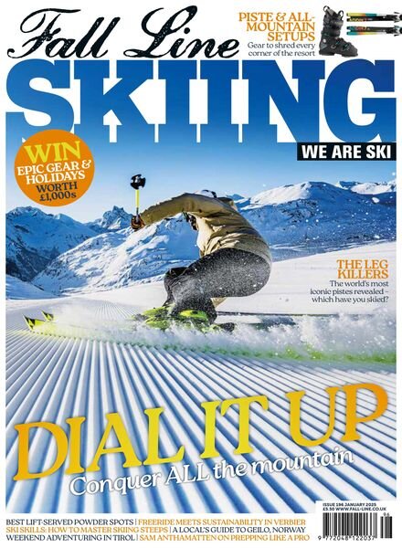 Fall Line Skiing – January 2025 Cover