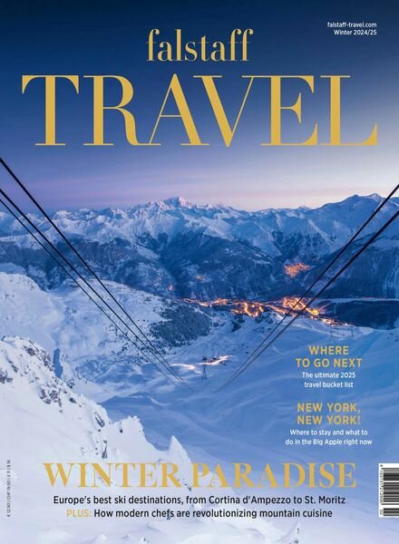 Falstaff Travel English Edition – 2 January 2025 Cover
