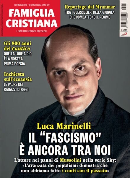 Famiglia Cristiana – 12 Gennaio 2025 Cover