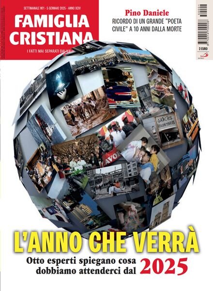 Famiglia Cristiana – 5 Gennaio 2025 Cover