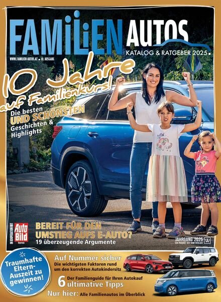 Familienautos – 1 Januar 2025 Cover