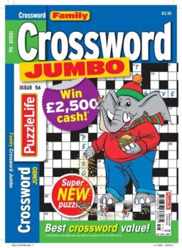 Family Crossword Jumbo – January 2025