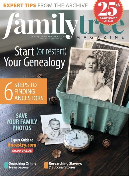 Family Tree USA – January-February 2025 Cover