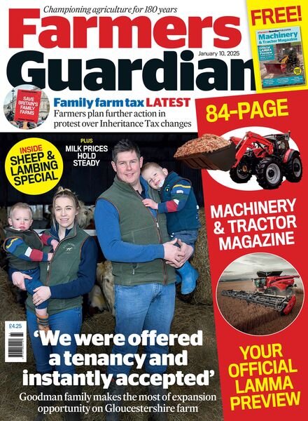 Farmers Guardian – 10 January 2025 Cover