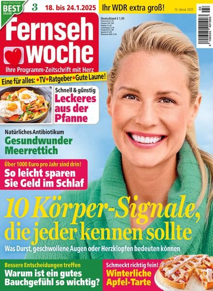 Fernsehwoche – 10 Januar 2025 Cover