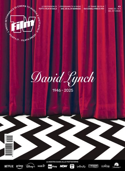 Film Tv – 21 Gennaio 2025 Cover