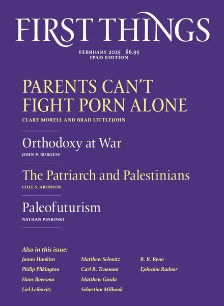 First Things – February 2025 Cover
