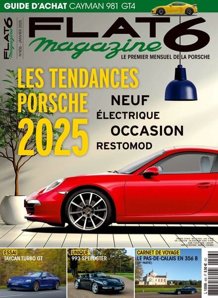 Flat 6 Magazine – Janvier 2025 Cover