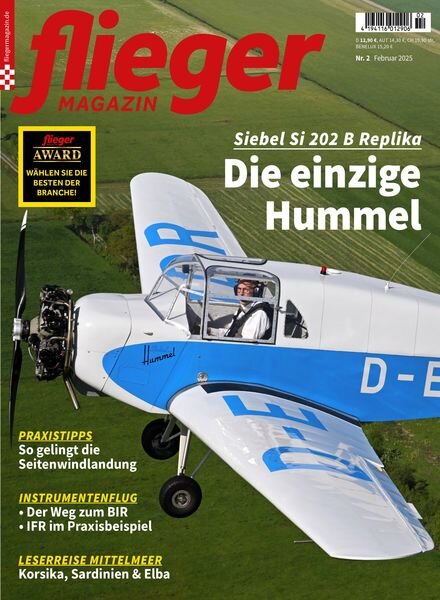 Fliegermagazin – Februar 2025 Cover