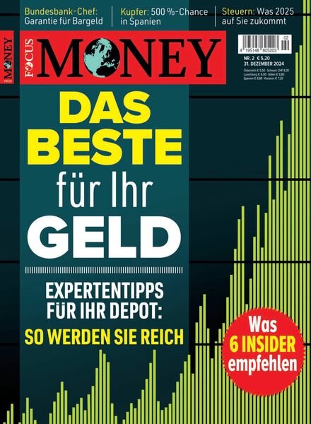 Focus Money – 31 Dezember 2024 Cover