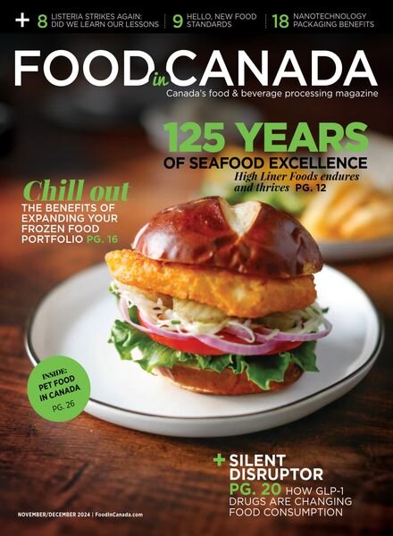 Food In Canada – November-December 2024 Cover