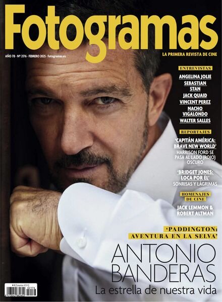 Fotogramas – Febrero 2025 Cover