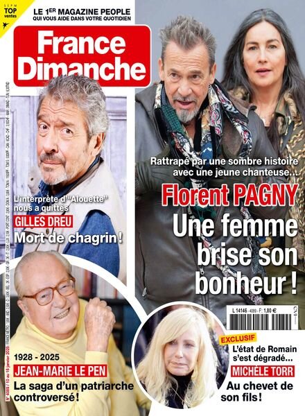 France Dimanche – 10 Janvier 2025 Cover