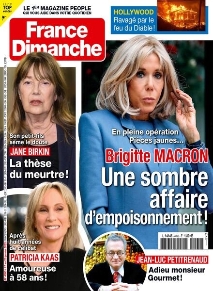 France Dimanche – 17 Janvier 2025 Cover