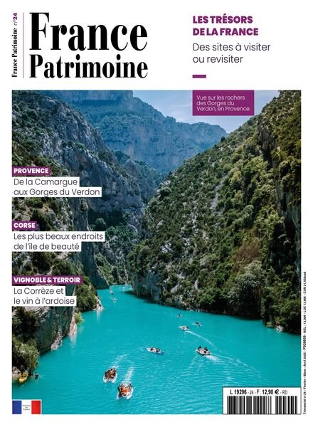 France Patrimoine – Fevrier-Mars-Avril 2025 Cover