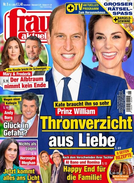 Frau Aktuell – 25 Januar 2025 Cover