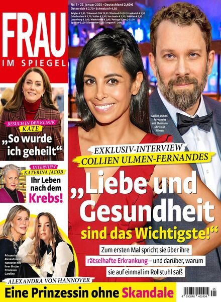Frau im Spiegel – 22 Januar 2025 Cover