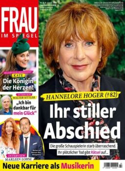 Frau im Spiegel – 8 Januar 2025