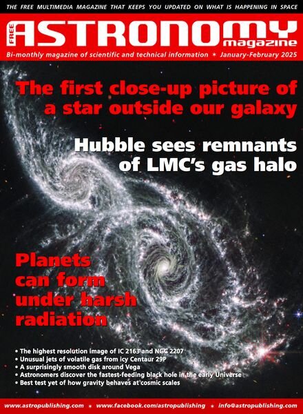 Free Astronomy – January-February 2025 Cover
