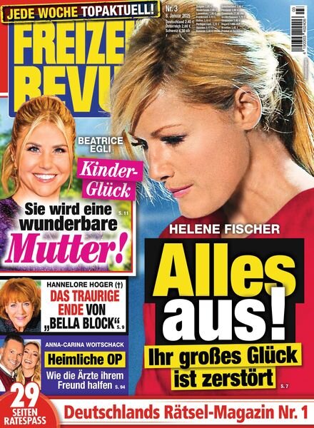 Freizeit Revue – 7 Januar 2025 Cover