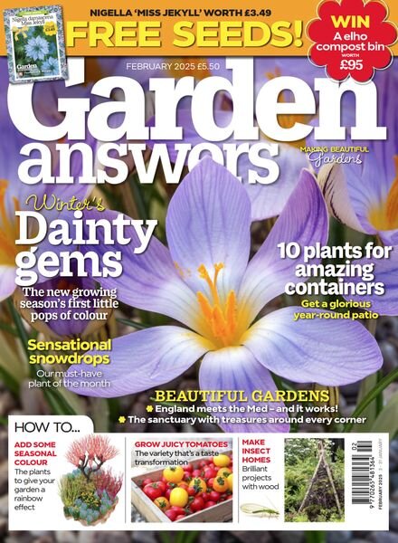 Garden Answers – February 2025 Cover