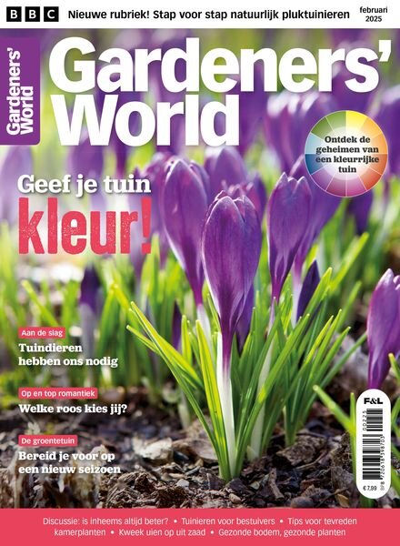 Gardeners’ World Netherlands – Februari 2025 Cover