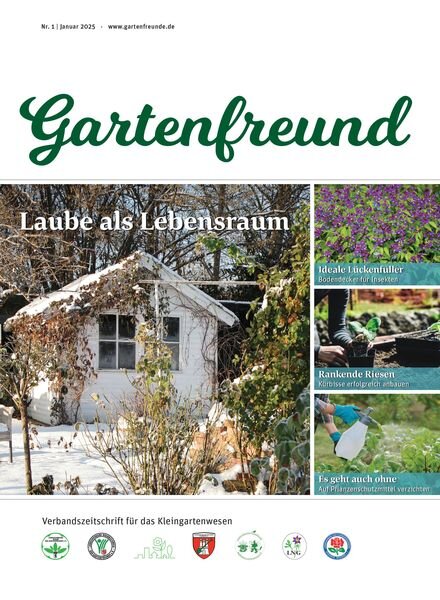 Gartenfreund – Januar 2025 Cover