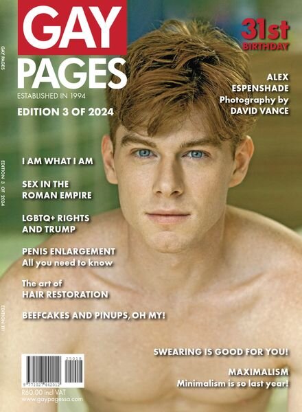 Gay Pages – Edition 3 2024 Cover